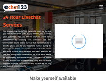 Tablet Screenshot of echat123.com